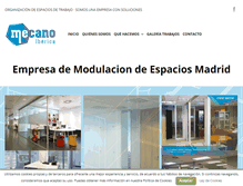 Tablet Screenshot of mecanoiberica.com